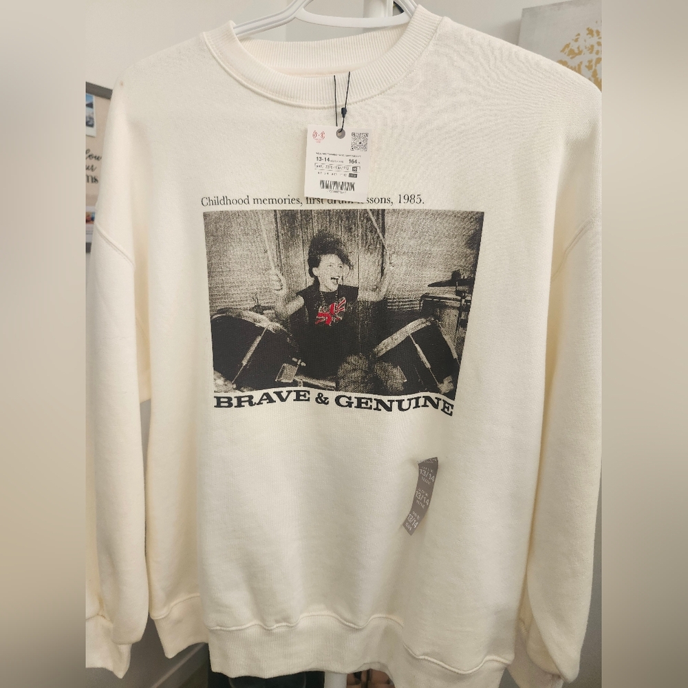 NWT ZARA sweater Ptp 20.5